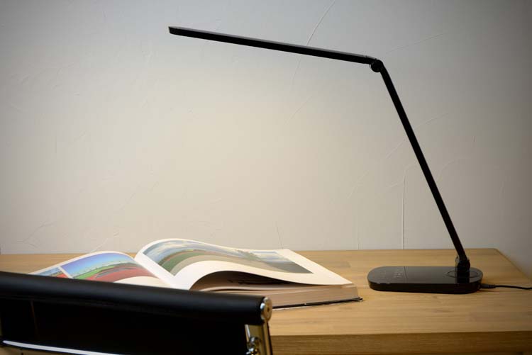 Bureaulamp - LED Dimb. - 1x8W 6000K - Zwart