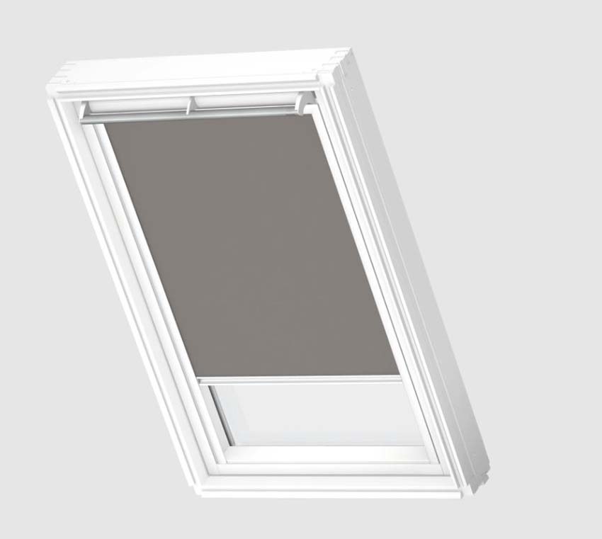 Rolgordijn Velux verduisterend handbediend grijs MK04 0705SWL
