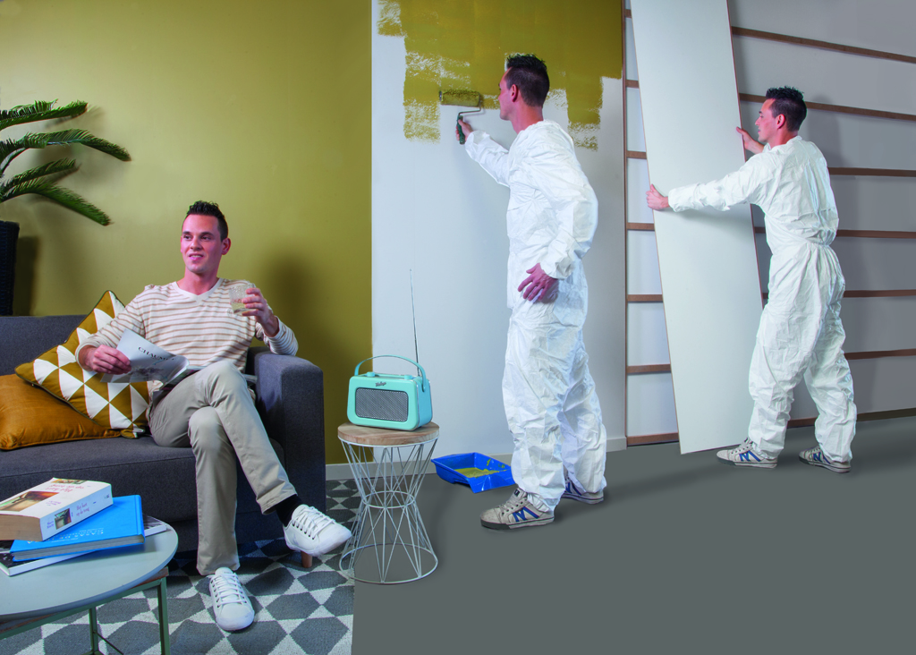 Panneau mural Paintclick blanc á peindre 60x274cm