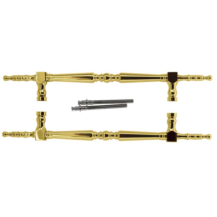Trekker pro genua kop niet vernist paar deurdikte>3cm