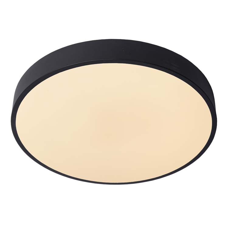 Plafonnier - noir - Ø39,5cm - LED - 24W - 2700K - 3StepDim