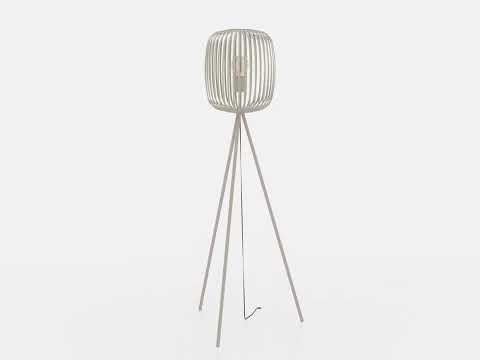 Lampadaire Roma E27 couleur sable/beige H1408MM Lampadaire Roma E27 couleur sable/beige H1408MM