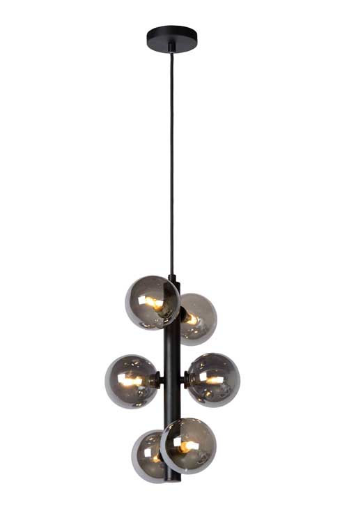 Lucide TYCHO - Hanglamp - Ø 25,5 cm - G9 - Zwart