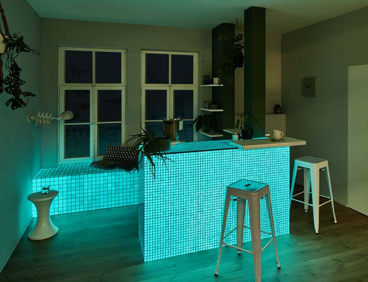 Mozaïek Fluo Medium 30x30cm