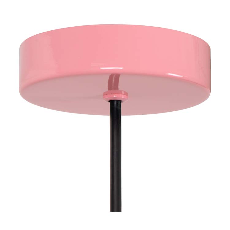 Lucide MACARONS - Hanglamp - Ø 24,5 cm - 1xE27 - Roze