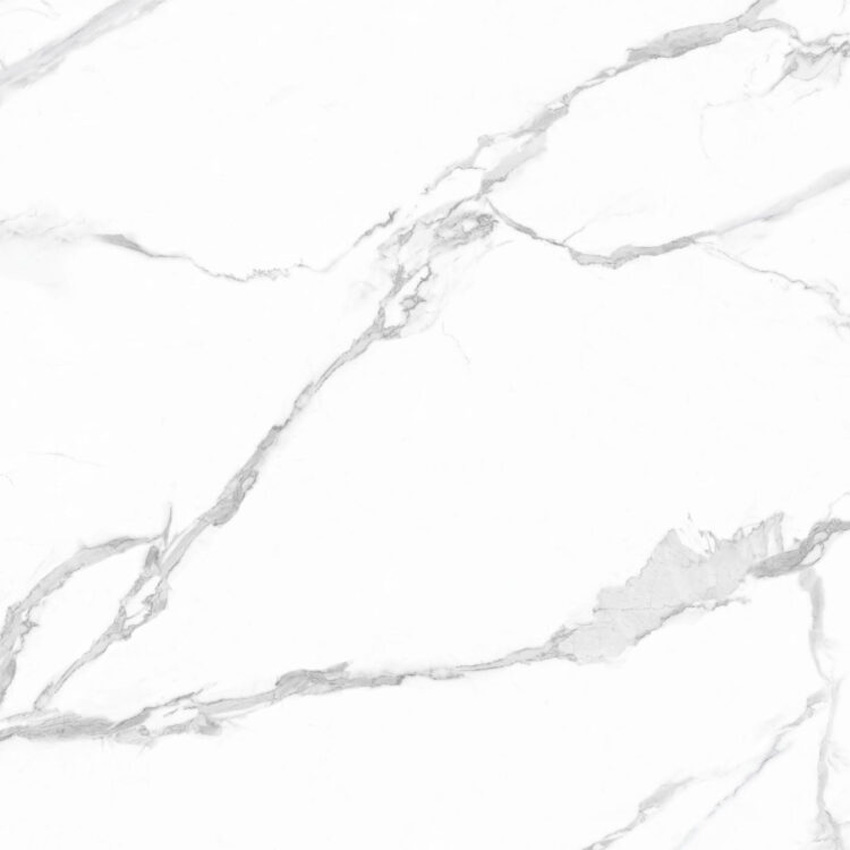 Panneau mural Calacatta SPC sans joints blanc 90x260x0,4cm