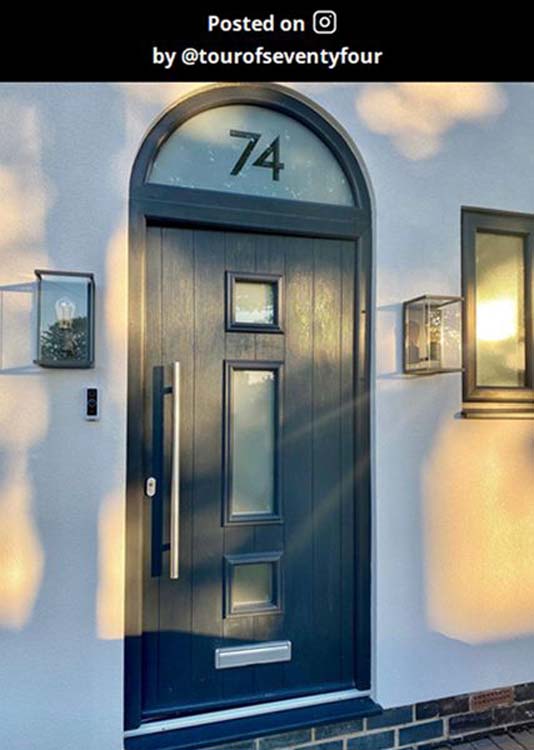 Applique murale extérieure - anthracite - E27 - IP54