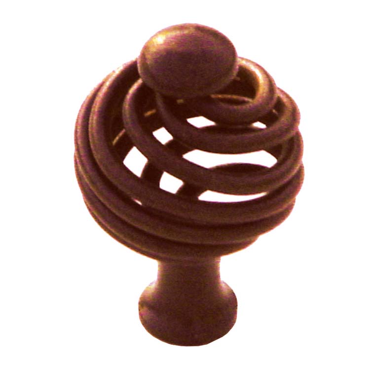 Tirant de meuble pro tarente rond rouille