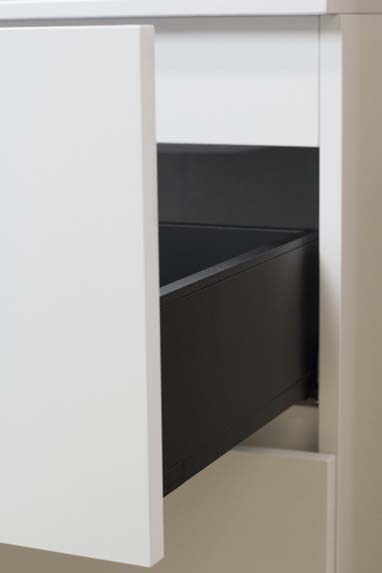 Meuble de salle de bains Puro blanc mat suspendu avec lavabo double blanc mat 140cm