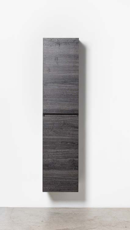 Kolomkast Dotan donkere eik hangend 185x40x32cm