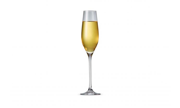 Champagneglas Cuvee 21 cm - 6 st