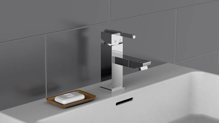 Robinet de lavabo Femke 16,45cm chrome Robinet de lavabo Femke 16,45cm chrome