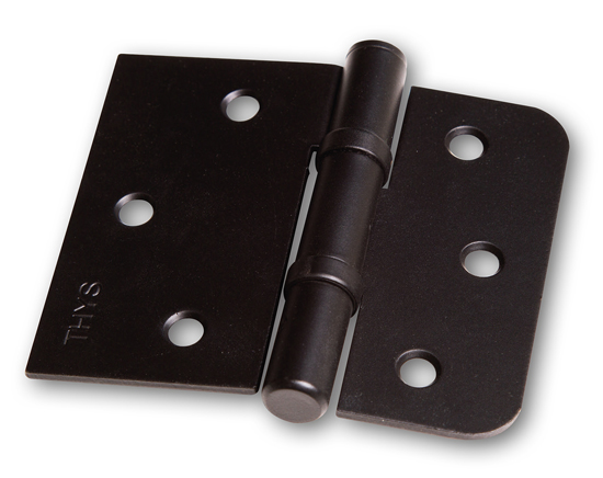 Porte intérieure complète Pro noir 201,5x63cm tubulaire gauche + châssis coulissant 18-20,5cm