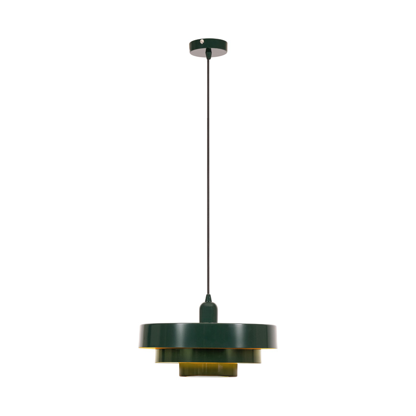 Hanglamp - Ø35cm - E27 - 1x40W - Groen