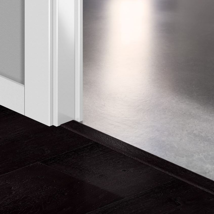 Profilé Incizo Quick-Step 13 x 48 x 2150 mm Chêne peint noir