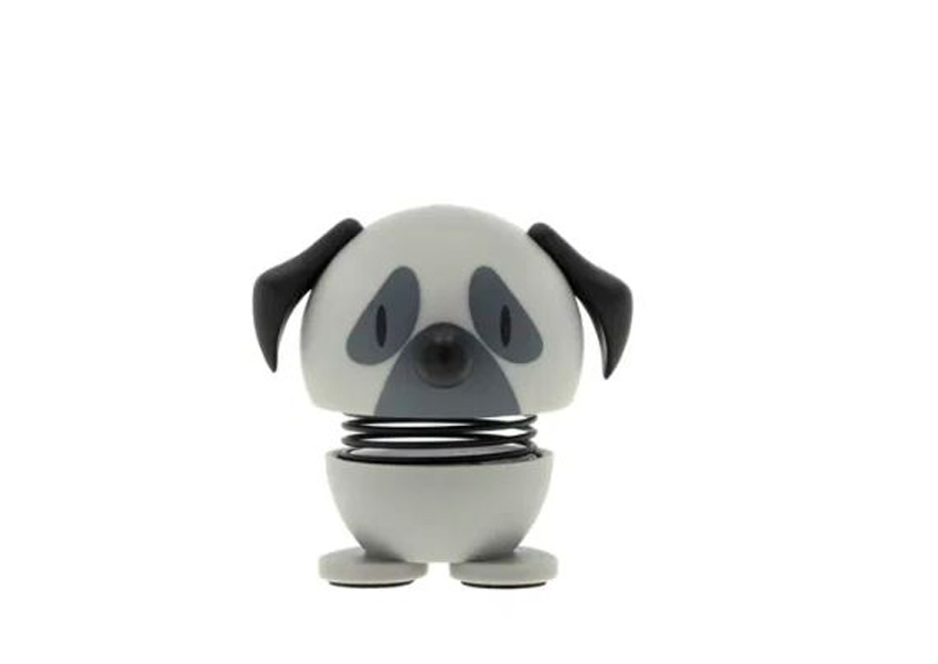Hoptimist Pug grijs XS