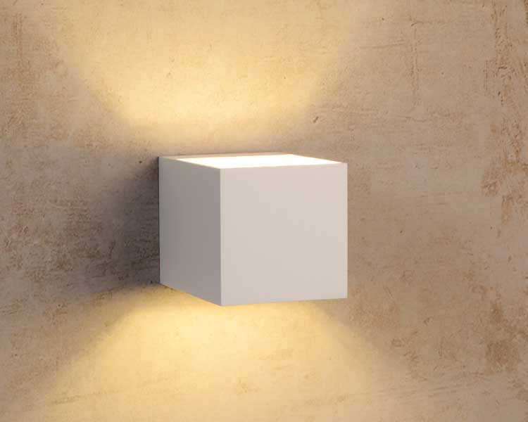 Lucide DEVI - Wandlamp - G9 - Wit