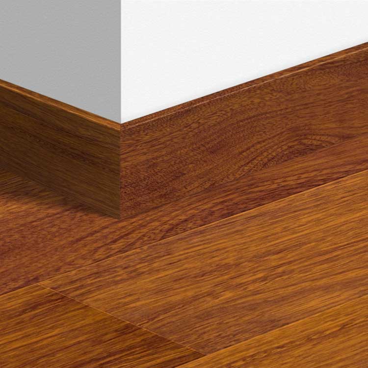 Plinthe parquet Largo Quick-Step 100 x 14 x 2400 mm Merbau verni nat