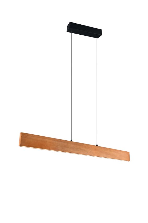 Hanglamp Easy Lift - Bruin - L120cm - Dimbaar - LED - 1x26W - 2700-6000K