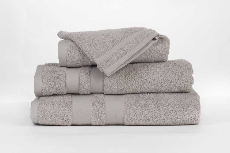 Handdoek Cosibel katoen beige 50x100cm hotelkwaliteit