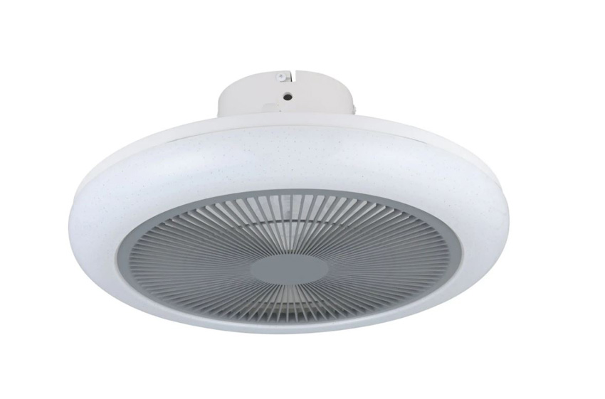 Plafonnier/ventilateur - Ø45,5cm - LED dimmable - CCT - 1x35W - 3300 lm - 2700/6500K - blanc