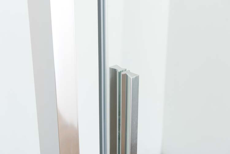 Paroi de douche Ulrich profile chrome 88-90x200cm