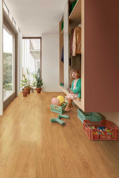 Vinyle Floorify Honey - Planches longues - 1524 x 225 x 4.5 mm