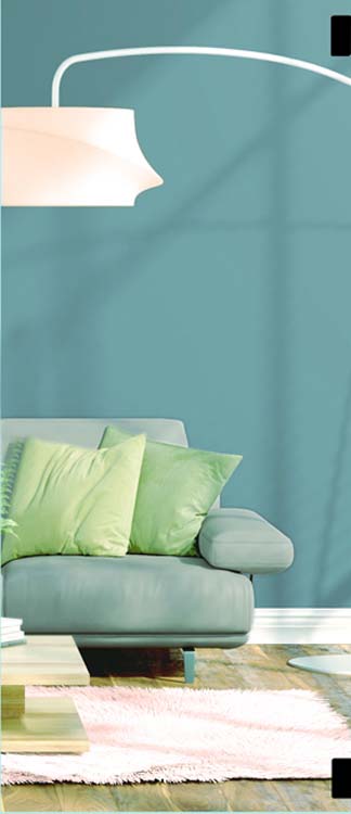 Enkele glazen binnendeur Sky Day helder glas op maat - scharnieren zwart