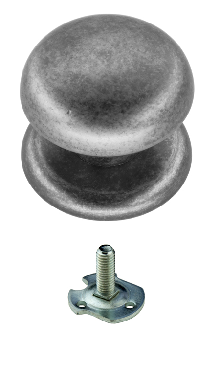 Bouton de porte Pro messina 805 old silver