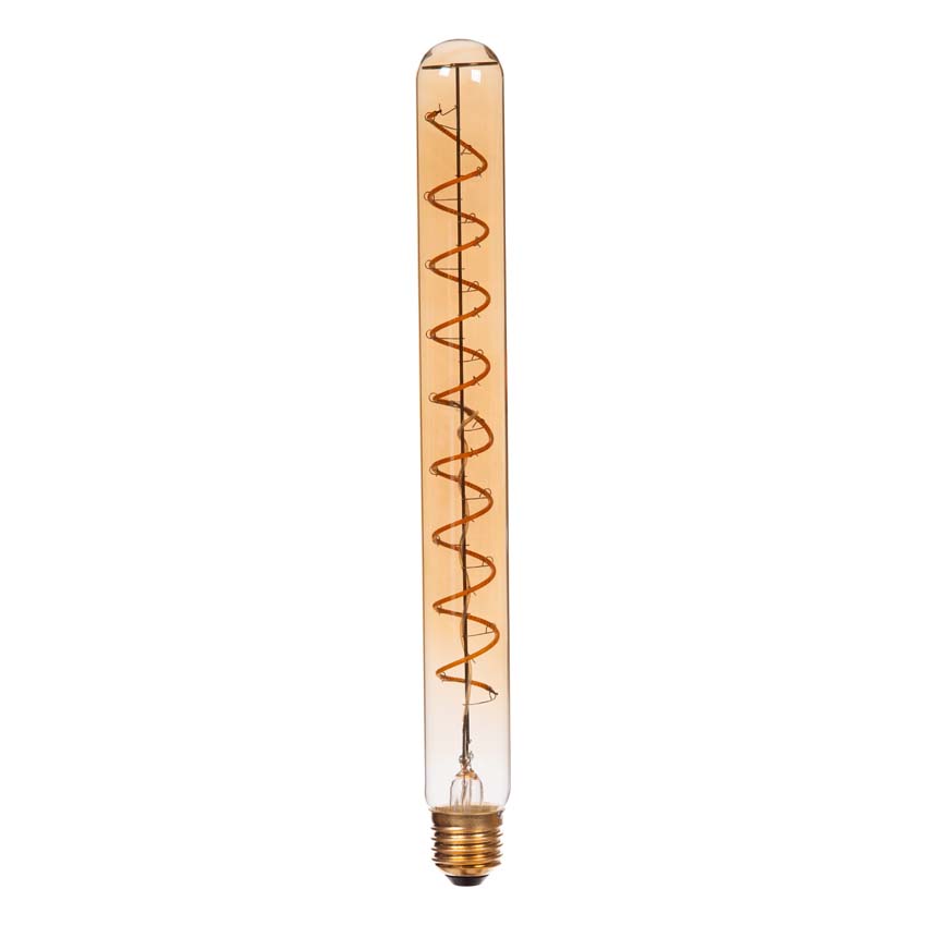 Lucide CT35 - Ampoule filament - Ø3,5cm - LED 3 niveaux dimmable (Mémoire) - E14 - 1x3W 2200K - Ambré