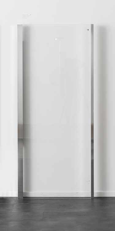 Paroi de douche Ulrich profile chrome 88-90x200cm