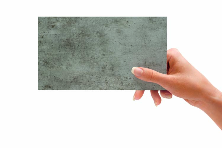 Staal wandpaneel Dumawall Dark Cement donkergrijs