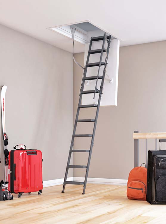 Zoldertrap Bern Pro confort staal 120x60cm
