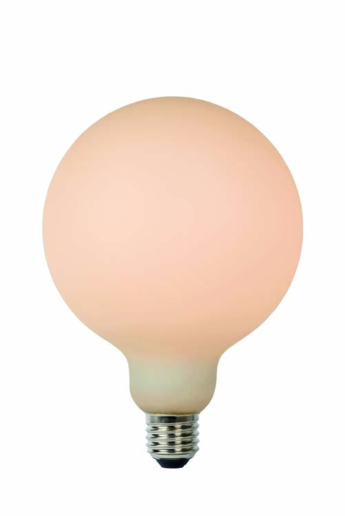 Filament lamp - opaal - dimbaar - Ø12,5cm - E27 - 8W - 2700K - 3StepDim