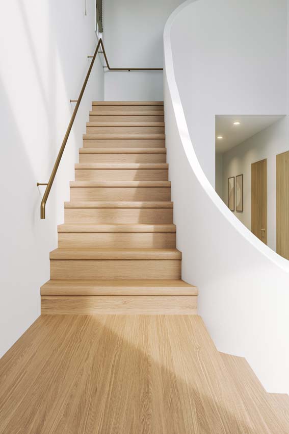Overloopplank Trebbia oak 205x23x0,8cm 3 stuks