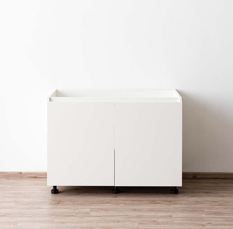 Armoire de cuisine Plenti meuble bas blanc 120x78cm