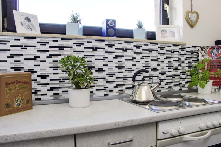 Mosaïque Vinyl Calm brillant 25,5x23,6cm