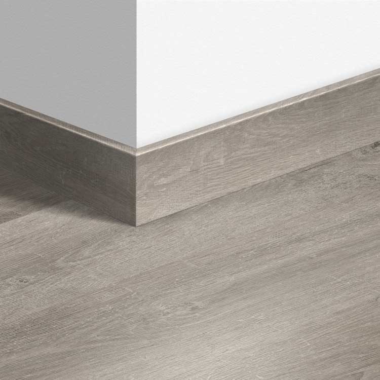 Parketplint Quick-Step 14 x 77 x 2400 mm Venetiaanse eik grijs