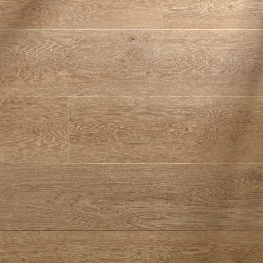 Vinyl vloer Floorify Cognac plank 4,5mm lichtbruin 152,4x22,5cm