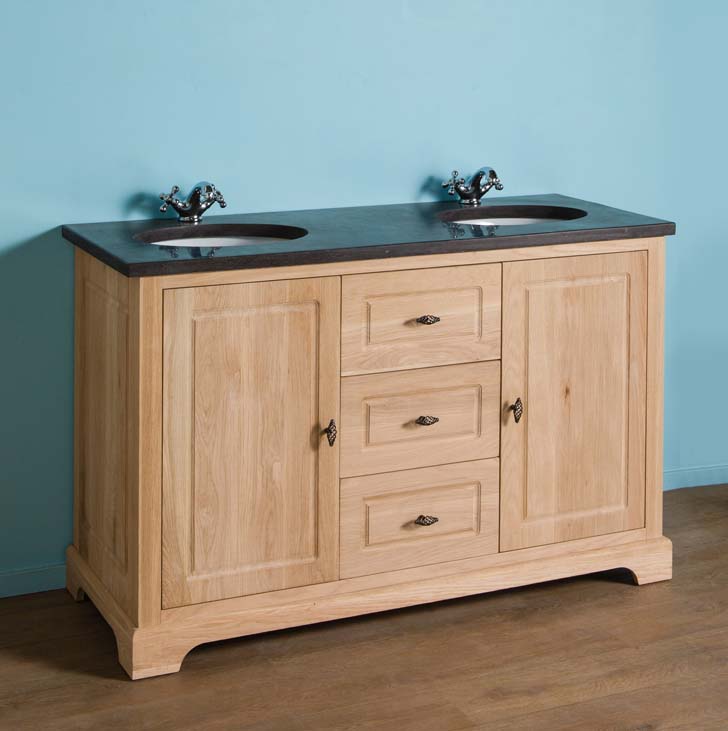 Badkamermeubel Jane eik 1380mm Badkamermeubel Jane eik 1380mm