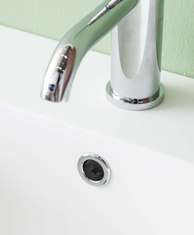 Meuble de salle de bains Soetkin noyer suspendu avec lavabo double blanc mat 140cm
