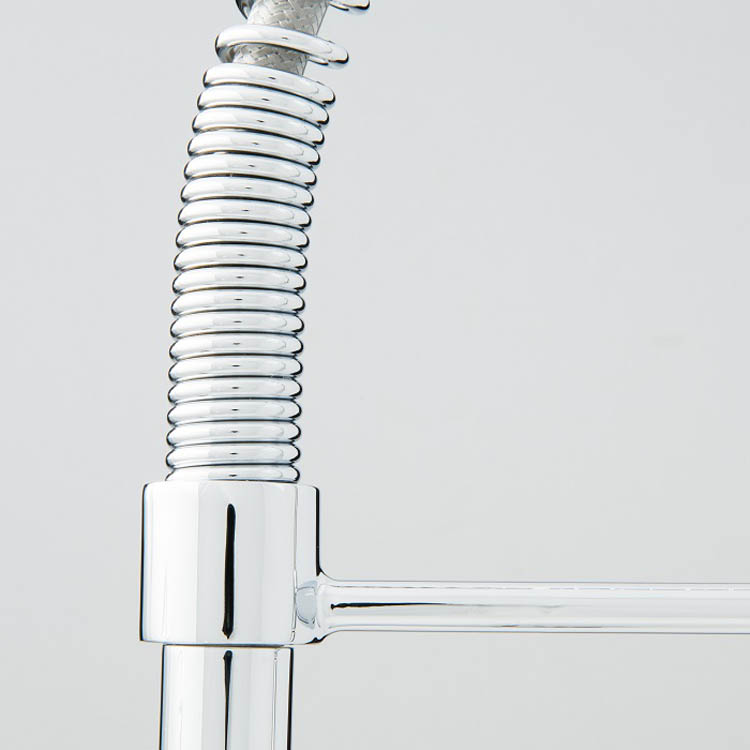 Robinet de cuisine Charlotte chrome spiraalveer
