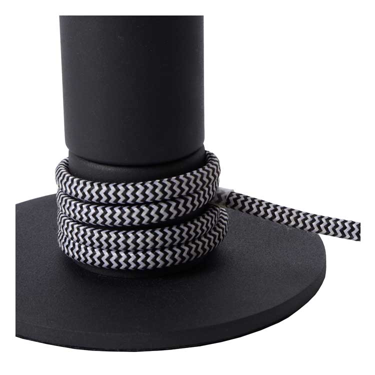 Lucide MARIT - Lampe de table - E27 - Noir