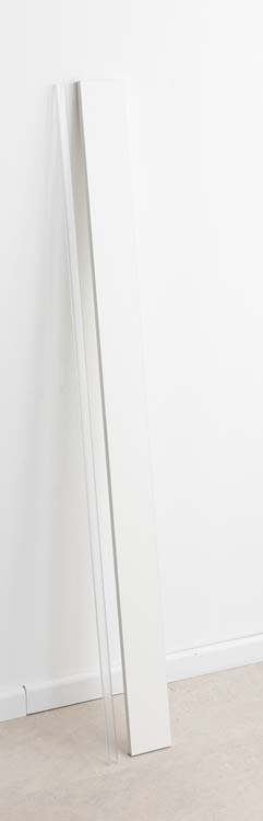 Plinthe pour armoire de cuisine Plenti blanche 150cm