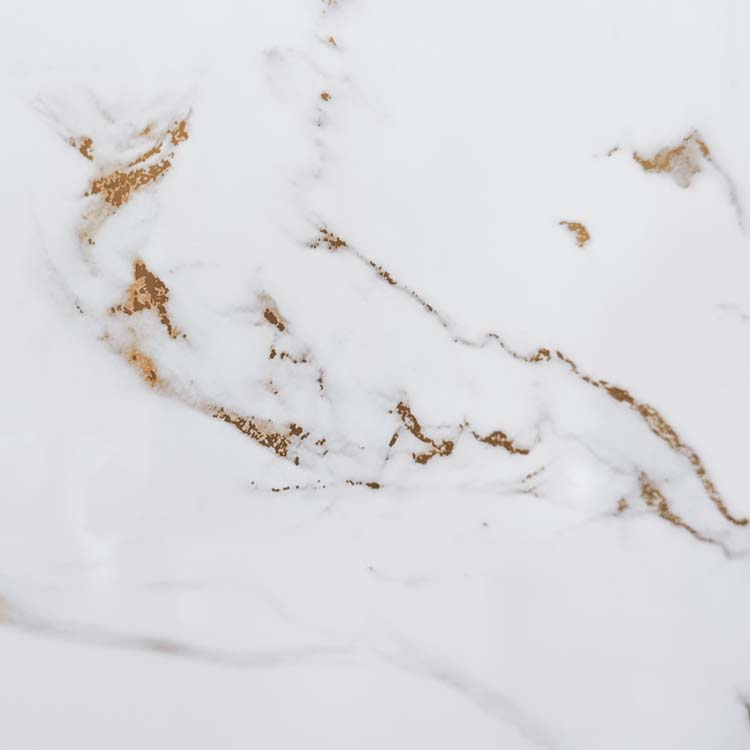 Panneau mural PVC marbre blanc/or 120x280x0,3cm