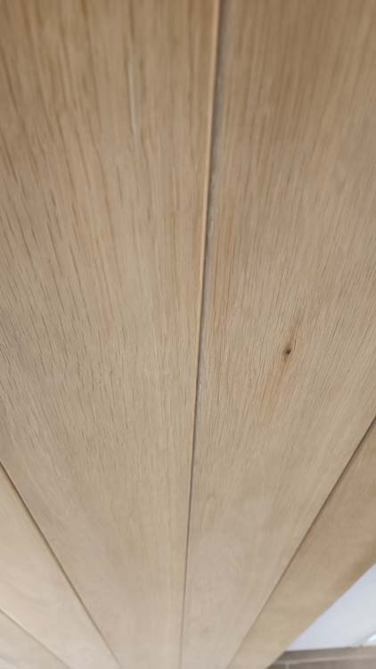 Porte intérieure complète Realwood Oak 201,5x78cm aggloméré tubulaire réversible + châssis 20cm