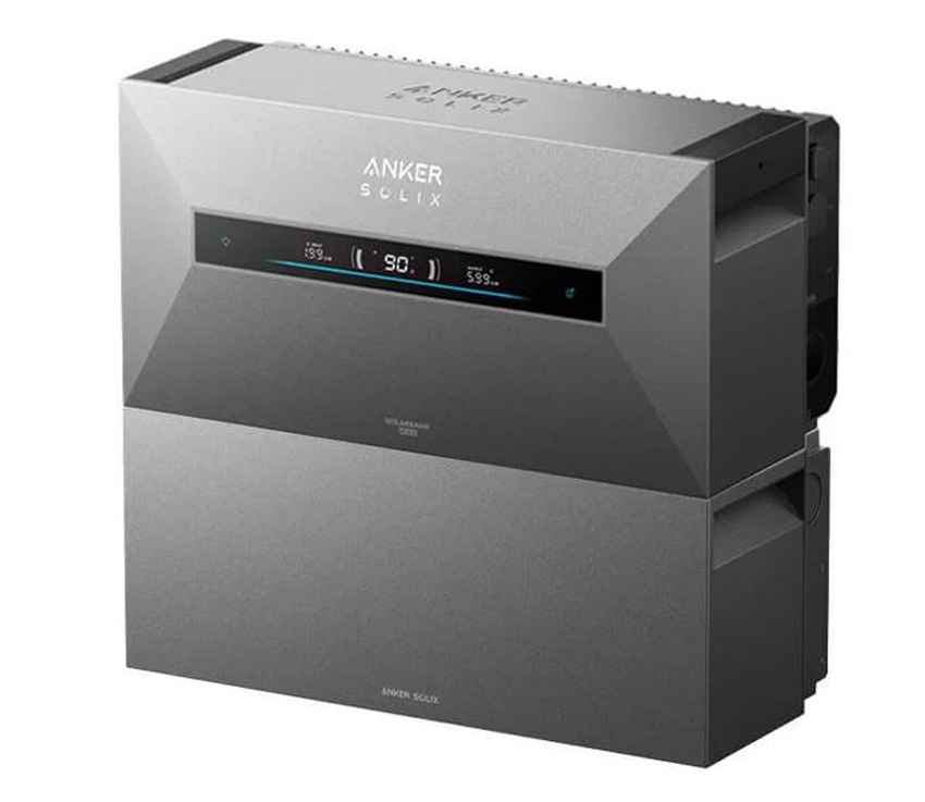 Batterie domestique Anker Solix Solarbank max AC 7kWh + batterie d'extension + compteur P1
