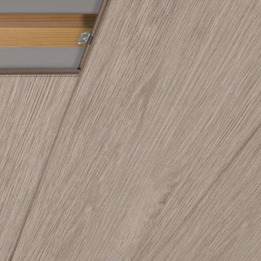 Panneau mural et de plafond MDF brun clair 20x130x0,8cm