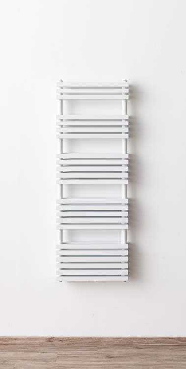 Handdoekradiator Dania dubbel 141x50cm wit 1391Watt