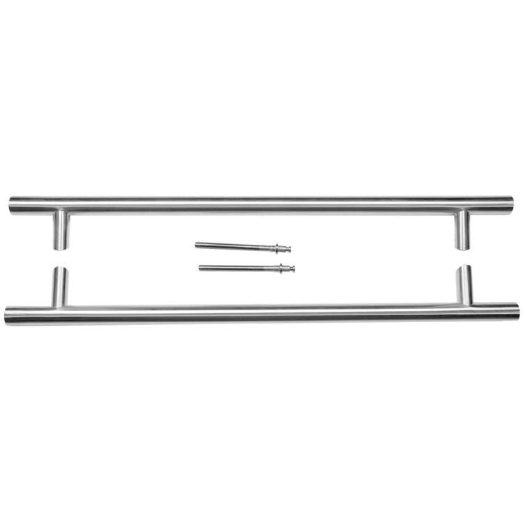 Tirant pro st 32/650/810 inox plus paire épaisseur porte >3cm